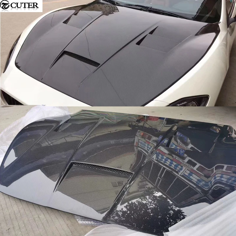 GT DMC Стиль FRP из углеродного волокна передний капот двигателя капот для Maserati GT Комплект кузова автомобиля GT DMC Стиль FRP из углеродного волокна передний капот двигателя капот для Maserati GT Комплект кузова автомобиля