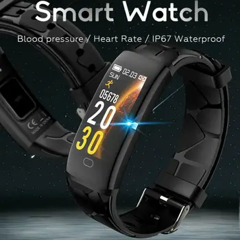 

Smart Watch Bracelet Wristband Heart Rate Blood Pressure Monitor Fitness Tracker
