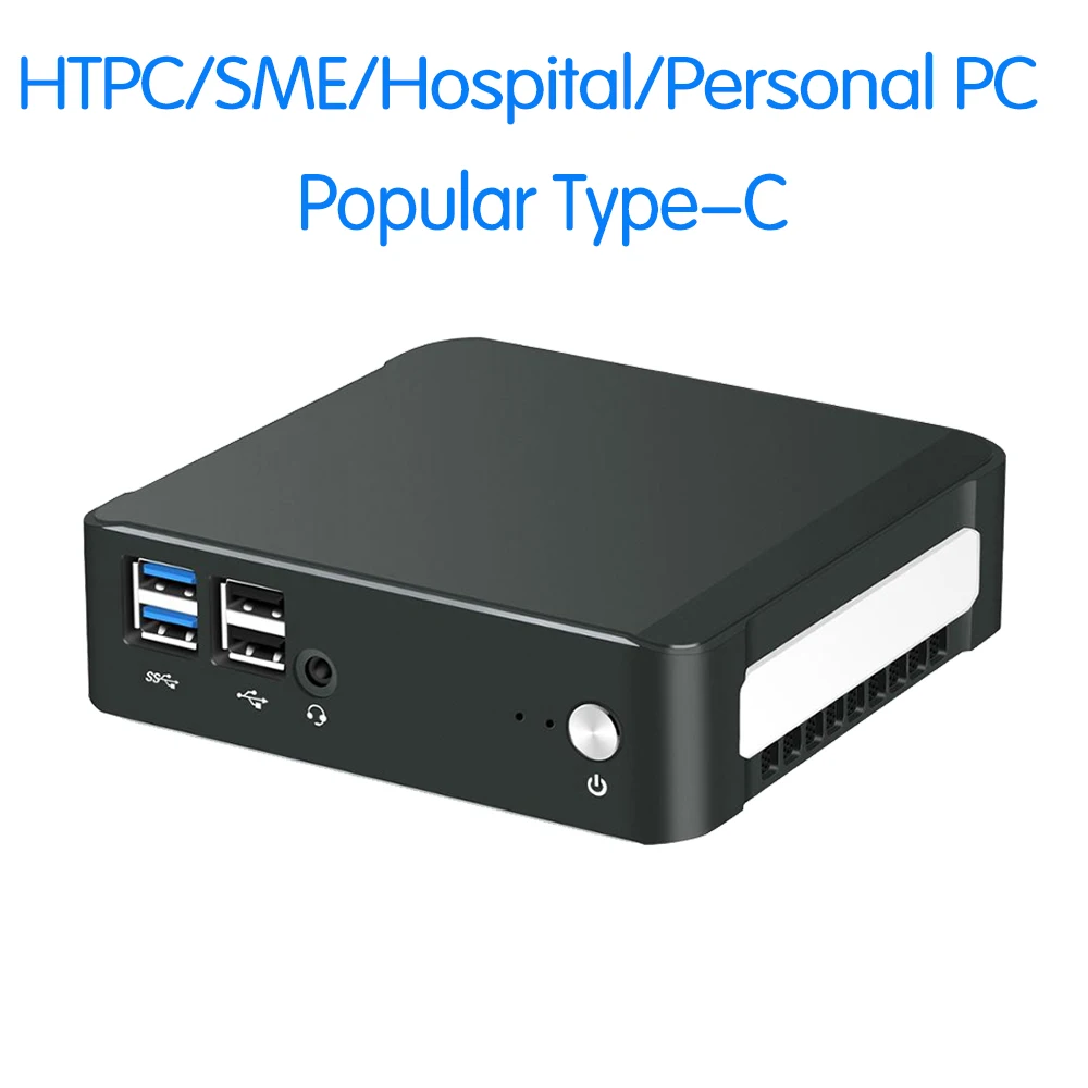  cheap Mini PC Intel i7-8565U I5-8265U I3-8145U 2*DDR4 M.2 NVMe Pocket Nuc Portable Computer Windows
