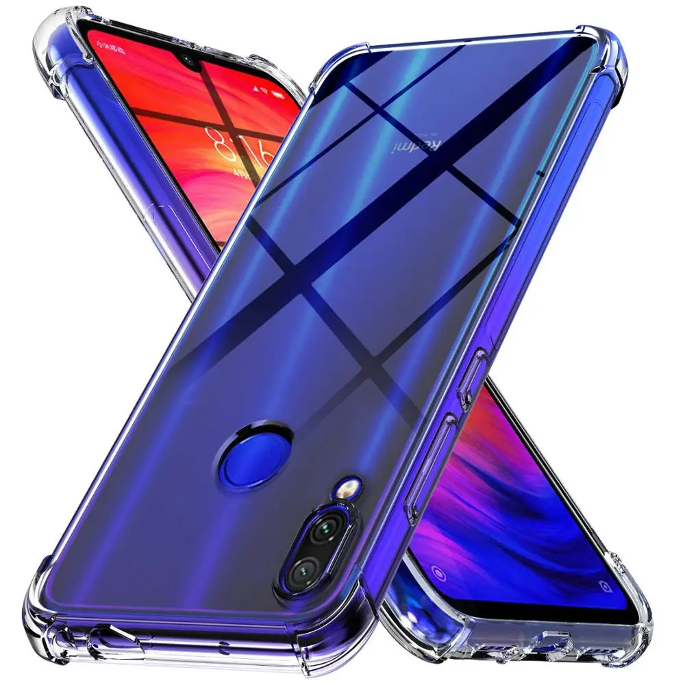 Transparent Case For Xiaomi Redmi Note Pro 8T 10 Crystal