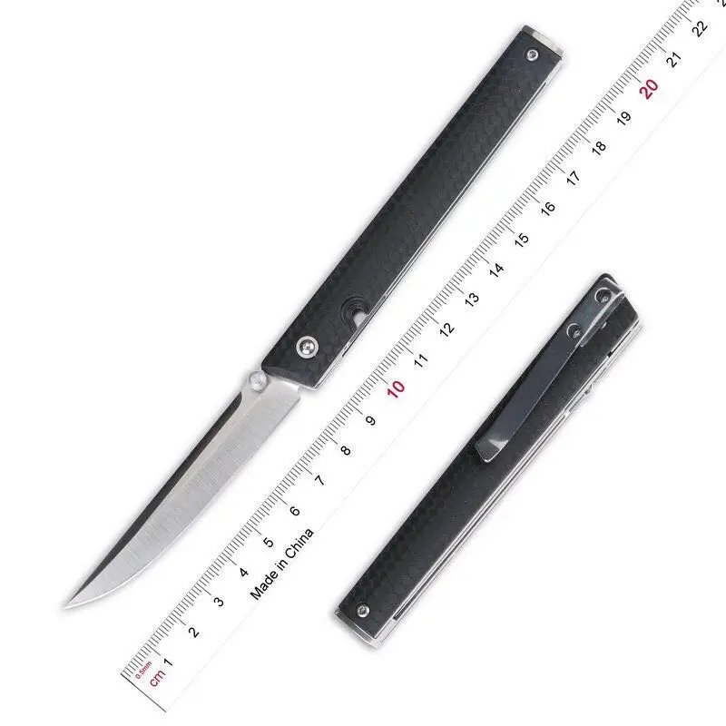 

CEO Folding Knife CR7096 8cr13mov steel nylon handle folding knife outdoor camping pocket survival hunting kitchen tool EDC tool