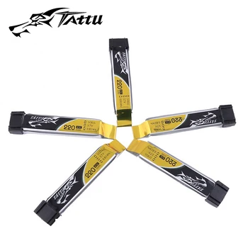 

Tattu RC Drones Acccessories 220mAh 3.7V 45C Lipo Battery for FPV Racing Drone RC Quadcopter Drop Shipping