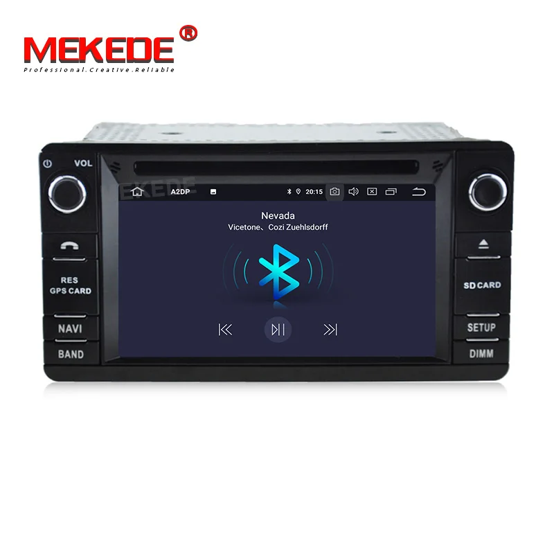 MEDEKE автомобильный DVD мультимедийный плеер для Mitsubishi Outlander XL 2din Android 9,0 PX5 4+ 64G радио магнитофон навигация gps