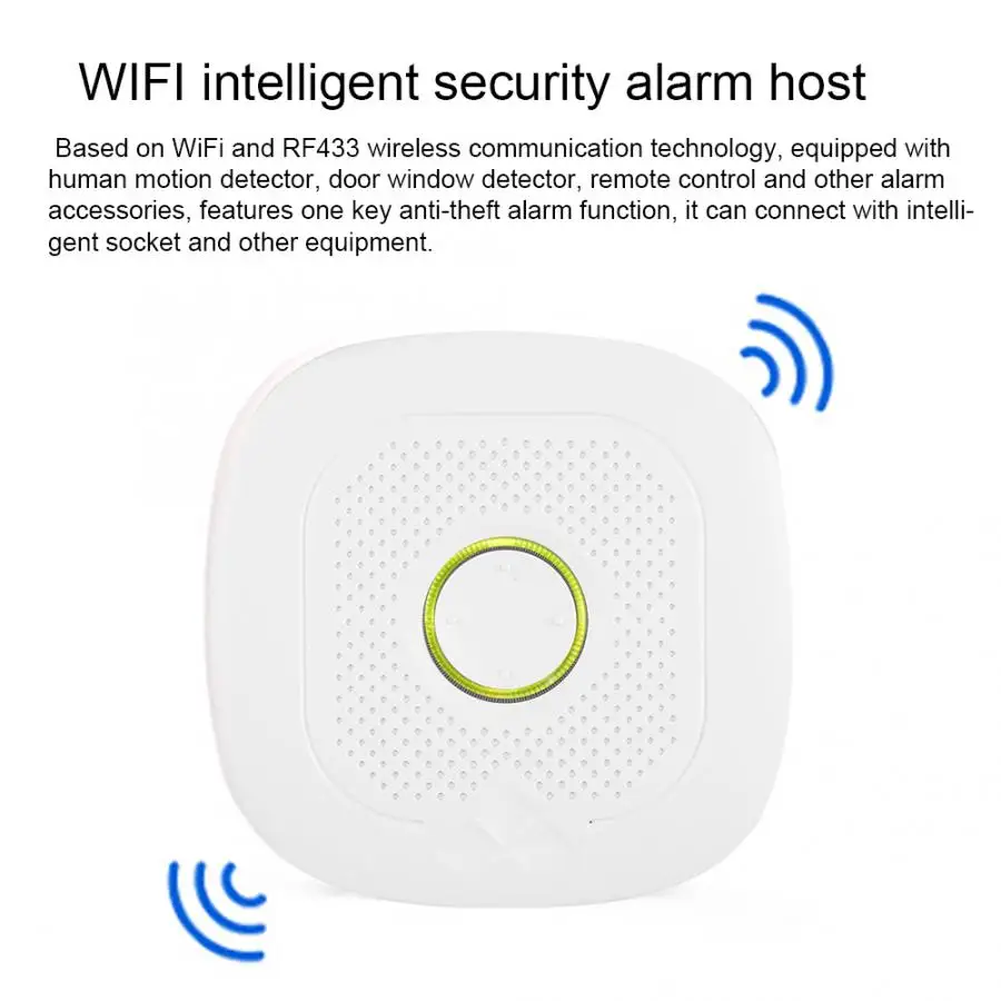 alarm system for home Smart WiFi Alarm Anti-Theft Security Burglar Alarm System for Alexa / Tuya EU 100-240V alarme residencial