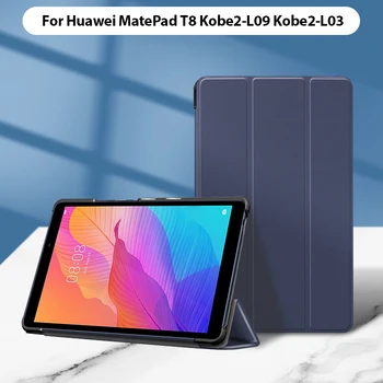

Tablet Case for Huawei Matepad T8 8 Inch Kobe2 L09 L03 Smart Protective Cover Skin for Matepad T8 Kobe2-L09 Kobe2-L03 8"