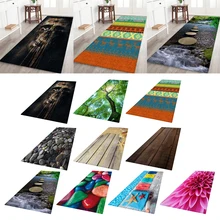 3D Living Room Area Rug Runner Anti-Skid Floor Mat Carpet