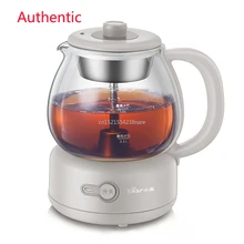 Аутентичный 1Л стеклянный чайник, электрический чайник, спрей для сохранения здоровья, чайник для чая и разделения воды, основание из нержавеющей стали