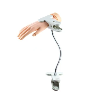 

Fixation Clip for Practice Hand 1PC New Universal White Rotating Stand Clamp Bed Desk Holder Flexible Arm Foldable Bracket