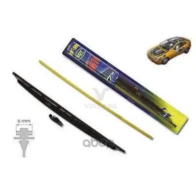 SCT 9424 24" Wiper Refill 8mm /Резинки для щеток стеклоочистителей