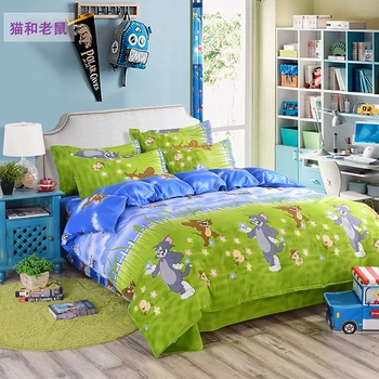 

BEST.WENSD Hot Polyester comforter bedclothes 3/4pcs bedding sets include Duvet Cover+ Bedsheet +Pillowcases housse de couette