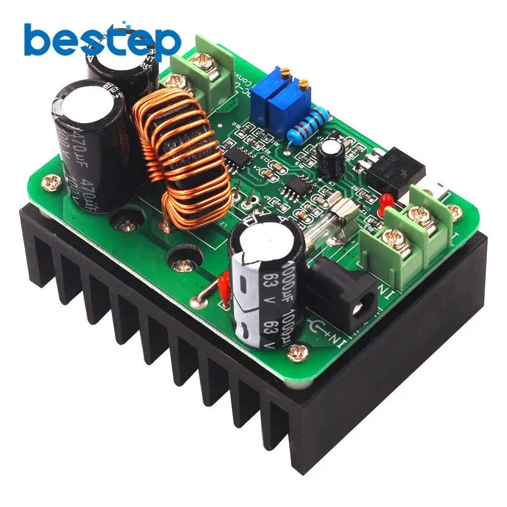 600W DC-DC 10 V-60 V do 12 V-80 V Step Up moduł boost Solar Notebook High Power Step-up Converter Booster Board 600W DC-DC 10 V-60 V do 12 V-80 V Step Up moduł boost Solar Notebook High Power Step-up Converter Booster Board