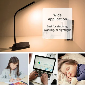 

Table Lamp LED Stand Desk Lamp USB Charging Study Lamp Flexible Foldable Modern Table Lamp For Student