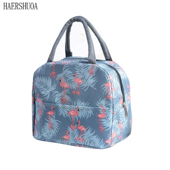 

Outdoor lunch box bag aluminum foil thickened student lunch box with rice storage bag canvas lunch box insulation bag lunch box