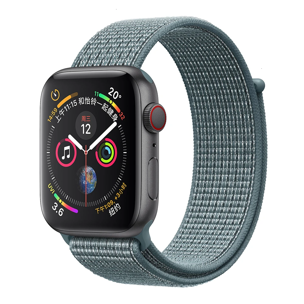 Нейлоновый ремешок для Apple Watch series 5 44 мм iwatch 42 мм ремешок 38 мм 40 мм iwatch sreies 4 3 2 pulseira браслет ремешок для часов - Цвет ремешка: Celestial