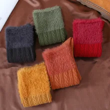 Носки из меха норки; сезон осень-зима