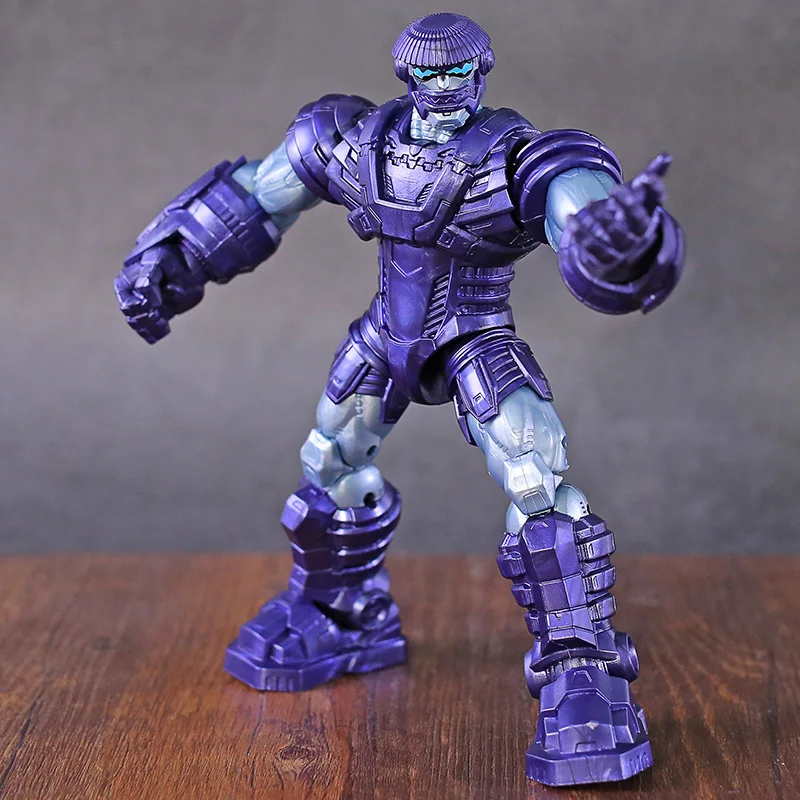 Marvel Legends Capt Marveil Build A Figure Series Kree Sentry BAF 100/% Complete