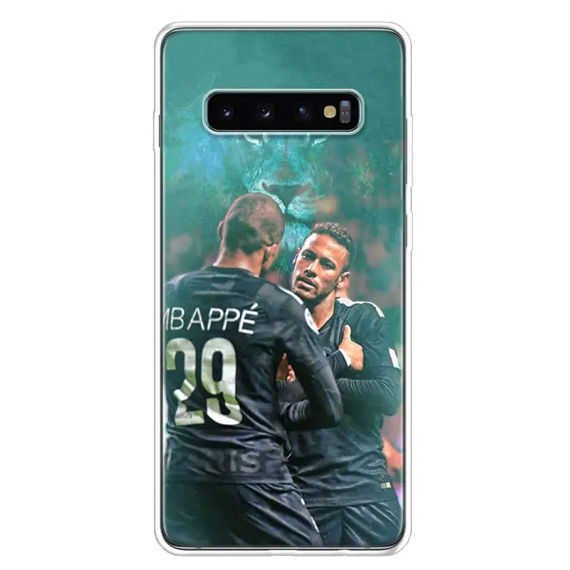 TW164-3 Mbappe крышка чехол для телефона для samsung Galaxy S10+ Note 10 9 8 S9 S8 J4 J6 J8 плюс S7 S6 корпус под плетенную сумку - Цвет: TW164-3