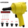 Pneumatic Air Blind Rivet Gun With 40 Pcs Nail Automatic POP Riveters Riveting Tool for 2.4mm 3.2mm 4.2mm 4.8mm ► Photo 1/6