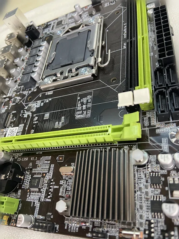 Материнская плата JSFFFL X79 LGA1356 с поддержкой серверной памяти REG ECC и процессора xeon E5
