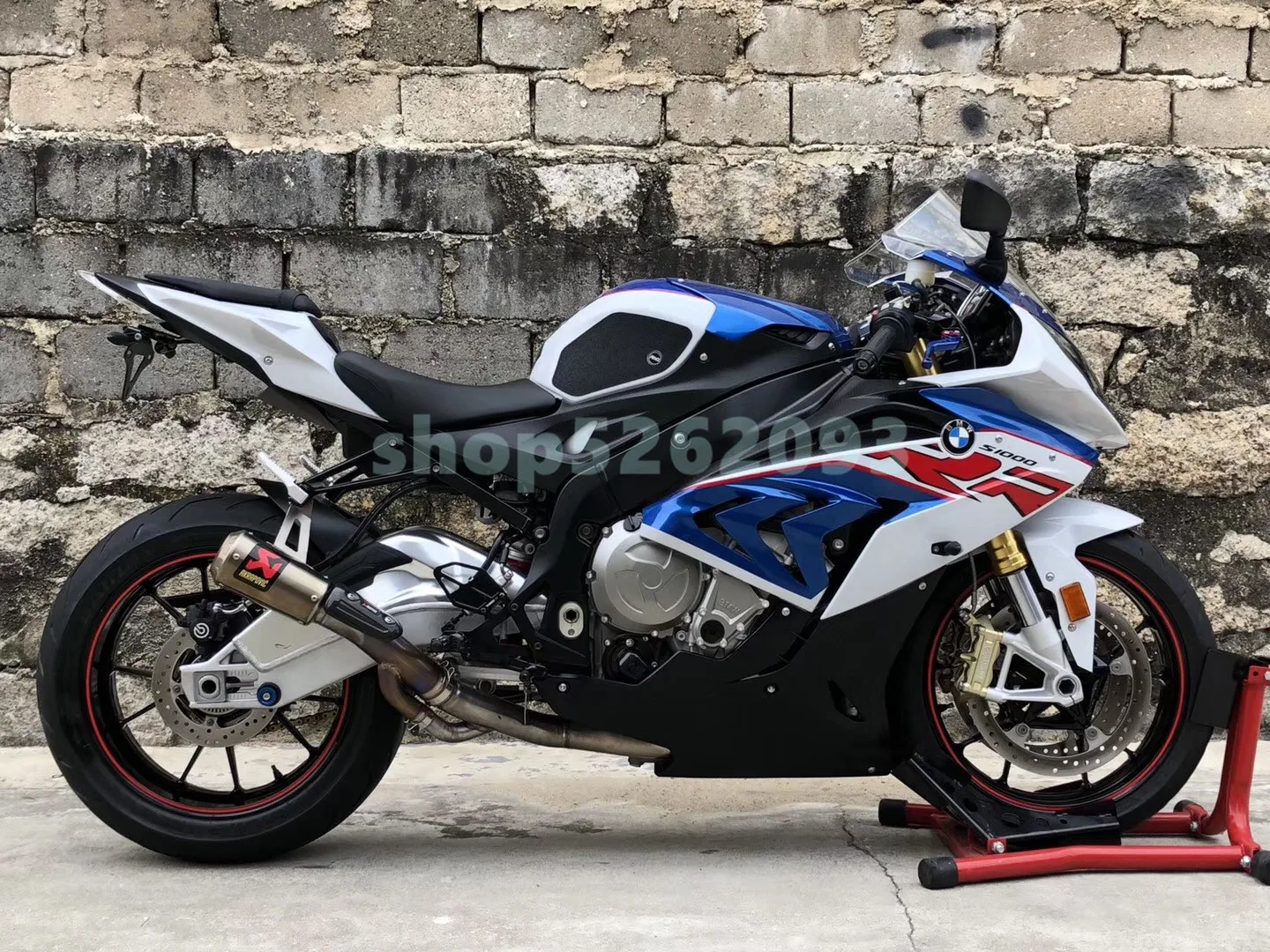 Новейший S1000RR лет мотоцикл Akrapovic глушитель с покрытием из углеродного волокна без шнуровки для BMW S1000RR