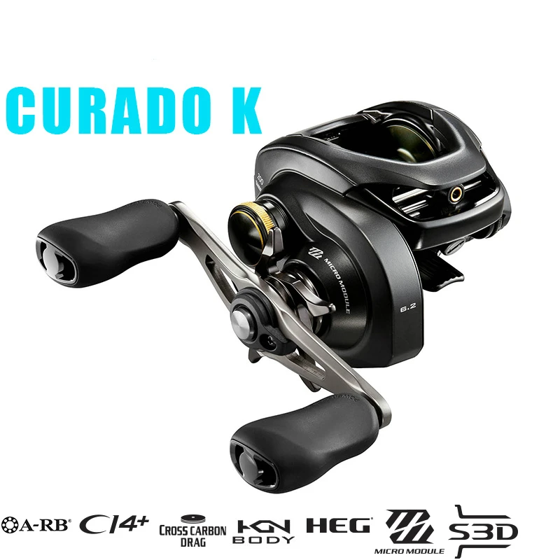 Shimano оригинальная новинка CURADO K Pr0file катушка 200 201 200HG 201HG 200XG 201XG 6 2 7 4 8 5 левая/правая