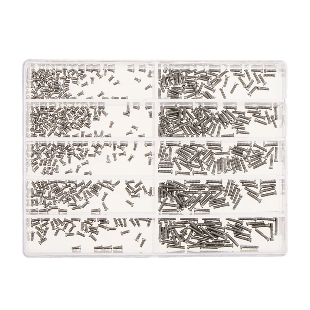 

1 Box Screws Nuts Assortment Kit Practical Tool Profession Watchmaker Tool