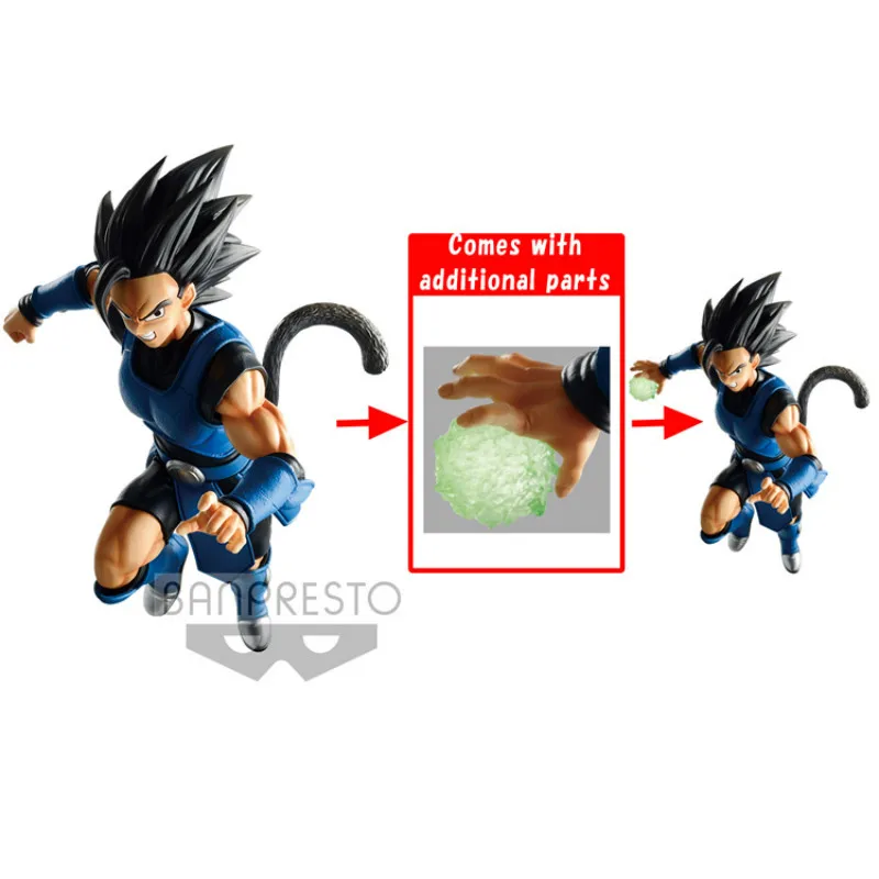 21cm BANDAI Dragon Ball Z Super Saiyan shallot Action PVC Collection