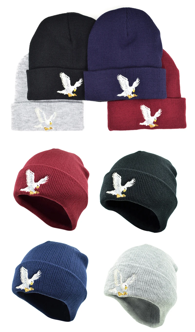 CLIMATE Eagle Beanie, шапка для мужчин и женщин, зимняя теплая шапка, теплая зимняя Мягкая вязаная Круглая Шапочка Шапка Кепка для взрослых мужчин и женщин