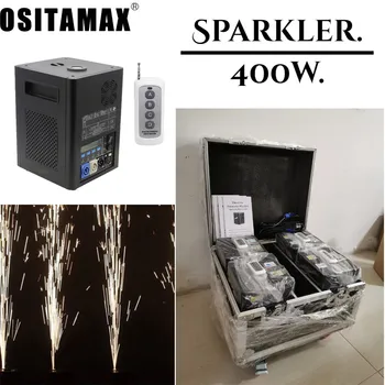 

400W Stage Effect Sparkular Fireworks Cold Spark Machine Wedding Fountain DMX Remote Sparklers Machine Firework DJ Party Disco