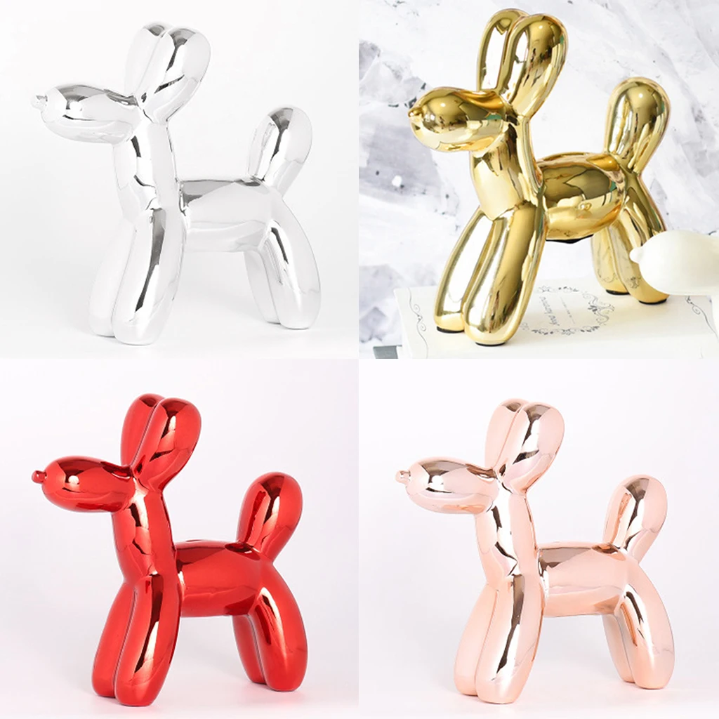 Cartoon Dog Piggy Bank Ceramic Money Box Toy Bank Kids Gift Desktop Decor