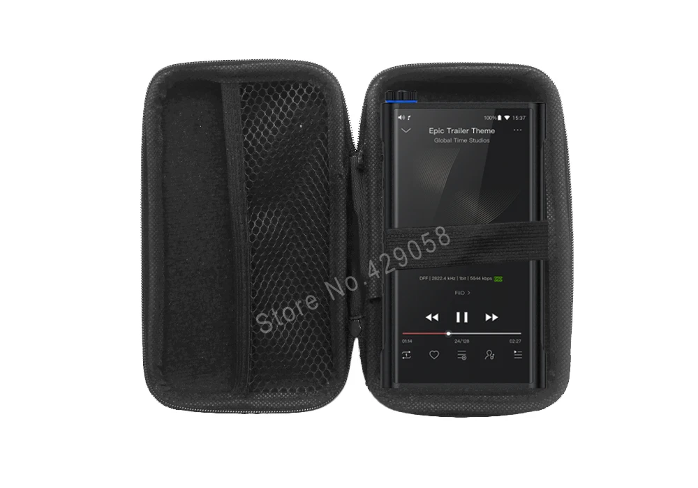 Caixa de Transporte Durável para Mp3 Player Armazenamento Capa para Fiio M11 Plus M11s M15 M15s Sony Wm1am2 Wm1zm2 Zx707 Hiby r6 Iii Pro ii Sp3000 - Image 3
