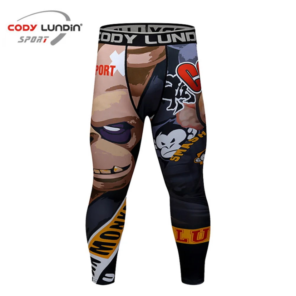 Новинка 2020 Мужские штаны для фитнеса cody lundin спортивные трико с цифровым принтом