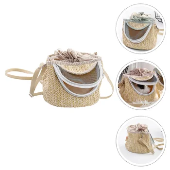 

1pc Pet Carry-out Crossbody Bag Compact Pet Carrying-out Bag Pet Carrier for Small Pet Going Out