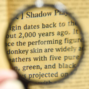 

50mm 10X Pocket Magnifier Lightweight Foldable Magnifying Glass Reading Maps Menus Documents Glass Leatherette Cover