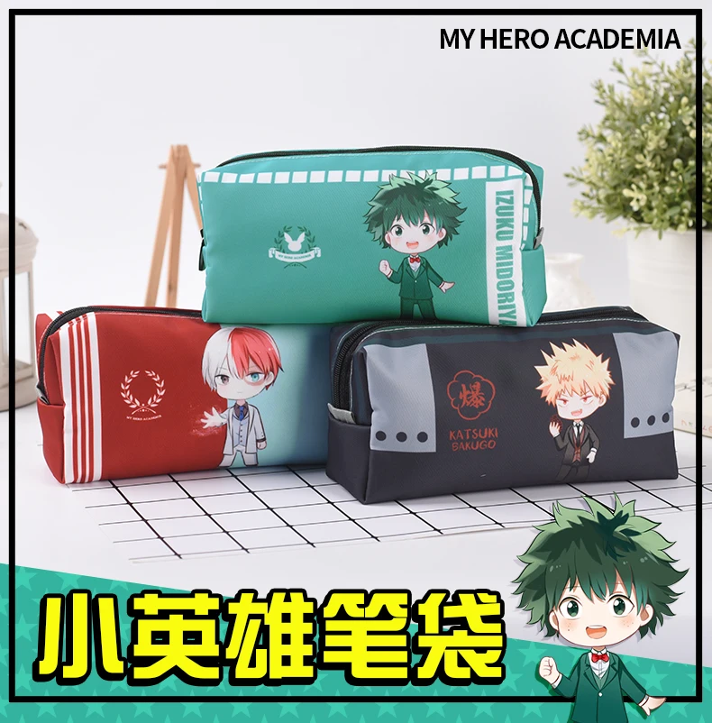 Японское Аниме Boku No My Hero Academia Midoriya Izuku Todoroki Shoto Косплей Студенческая сумка для