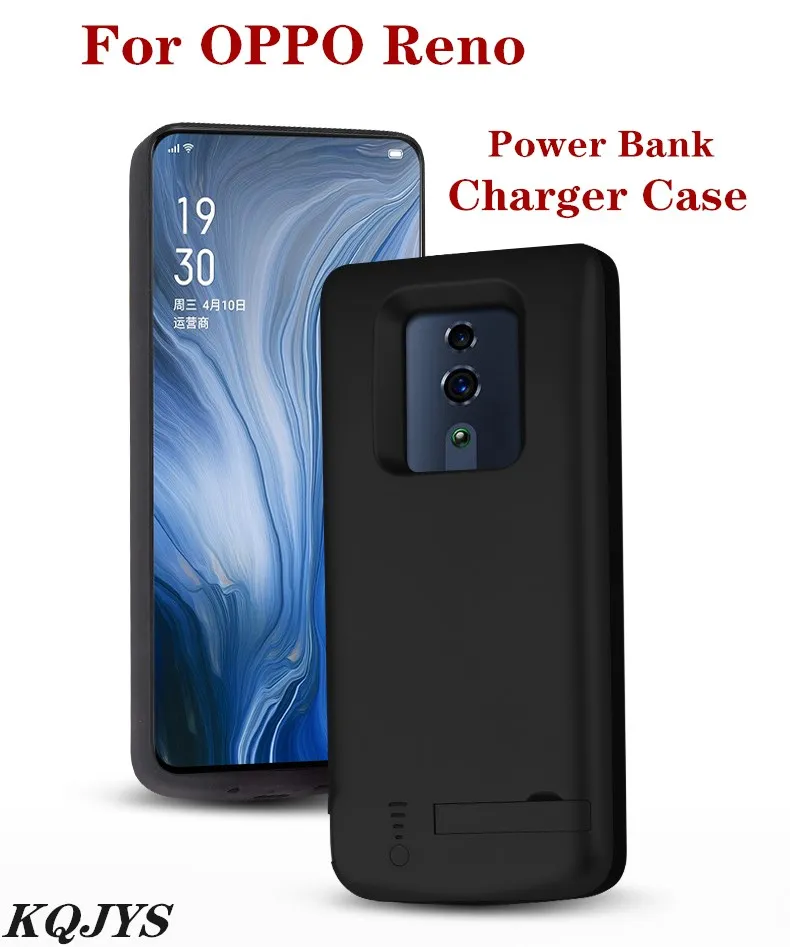 

KQJYS 6000mAh Portable Battery Charging Cover for OPPO Reno External Power Bank Battery Charger Cases For OPPO Reno Battery Case