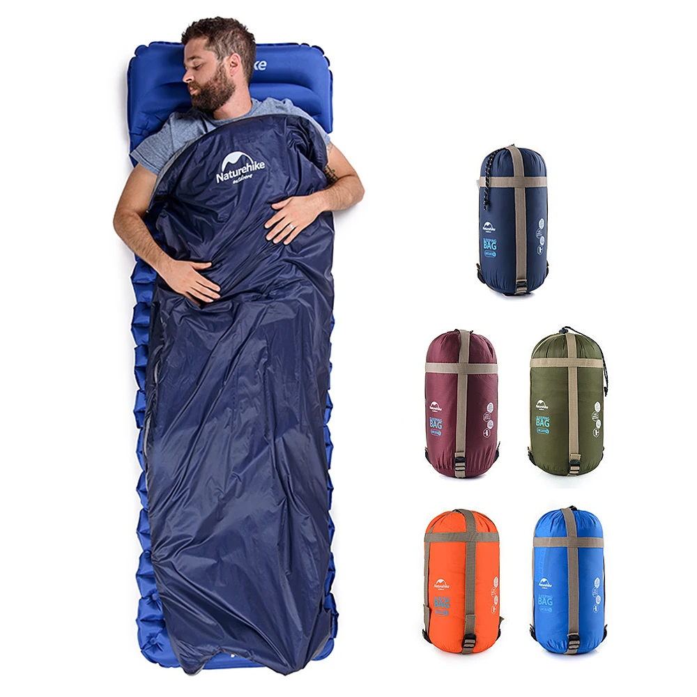 Naturehike спальный мешок для открытого воздуха, легкий конверт, спальный мешок с компрессионным мешком, весенний кемпинг, Походное одеяло