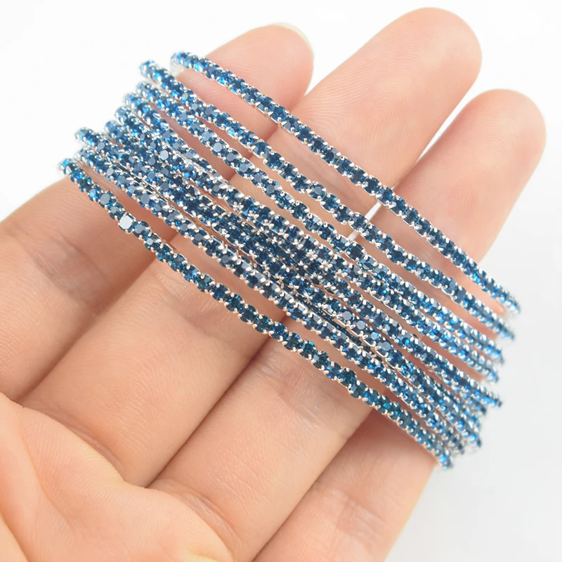 Faux Diamond Chain Bracelet - Image 6