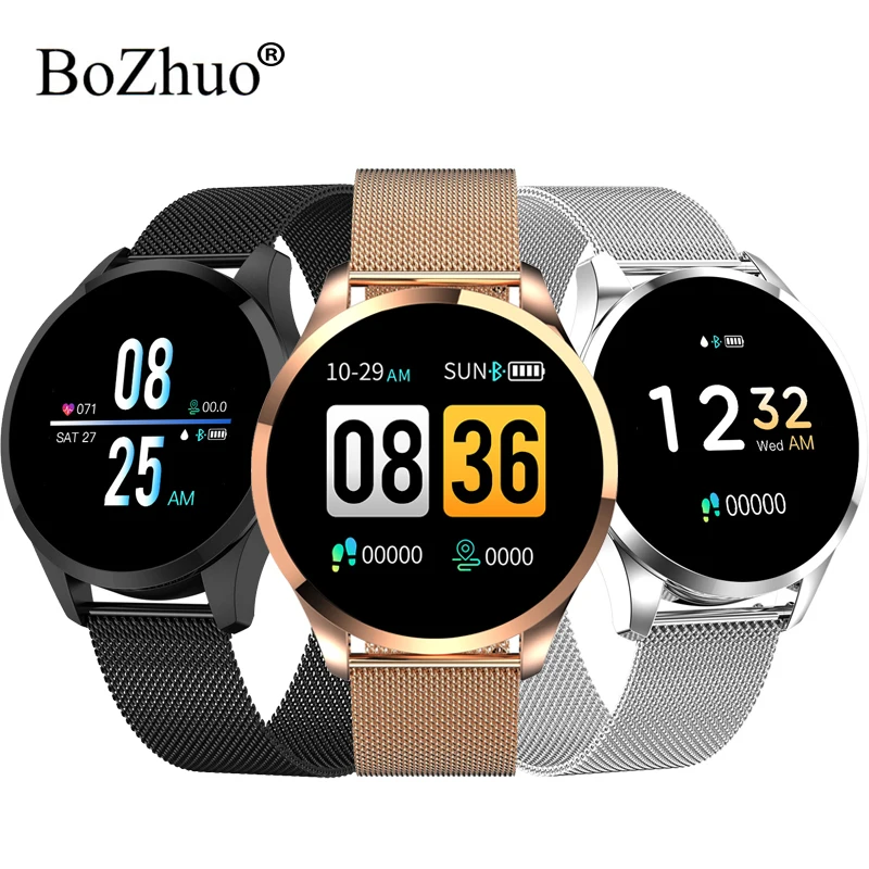 

Q9 Smart Watch Men Blood Pressure Heart Rate Monitor IP67 Waterproof Sport Bracelet Watch Smartwatch Women Fitness Trakcer