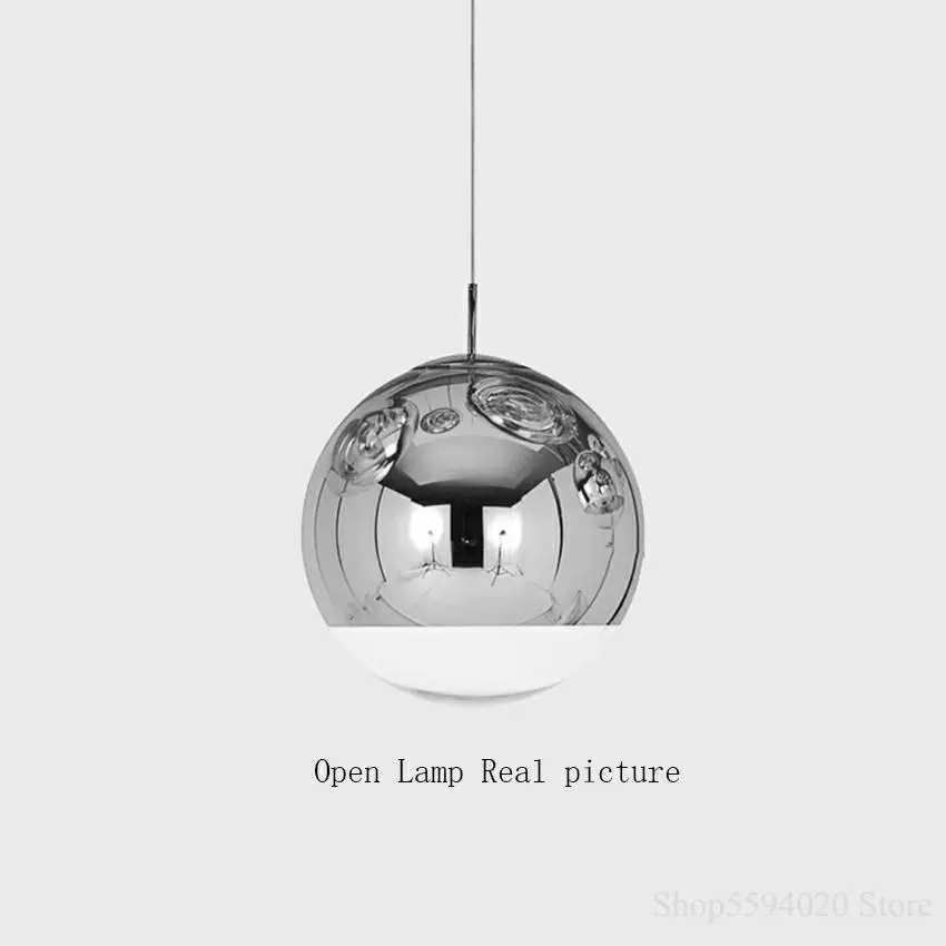 Современная стеклянная светодиодная Подвесная лампа светодиодный светильник