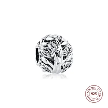 

2020 Mothers Day Fits Original Pandora Bracelet 925 Sterling Silver Openwork Family Tree Charms Beads for Jewelry Making kralen