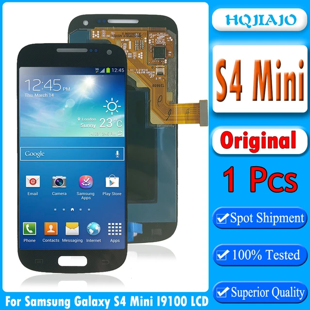 Originale per Samsung Galaxy S4 Mini Display LCD Touch Screen Digitizer  Assembly per Samsung S4 Mini GT-I9190 i9192 i9195 Lcd - AliExpress