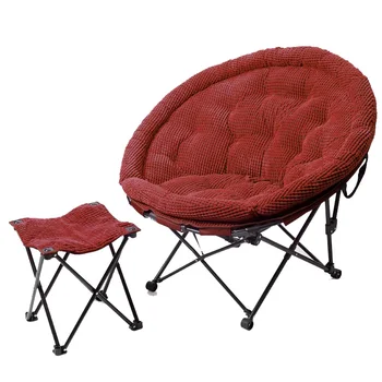 

Lazy lunch break folding chair leisure radar chair moon chair bedroom balcony sofa lounge chair detachable and washable