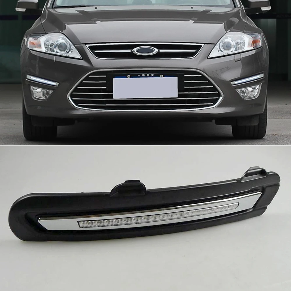Автомобильная проблесковая 1 set/pair для Ford Mondeo 2011 2012 2013 DRL Вождения освещают