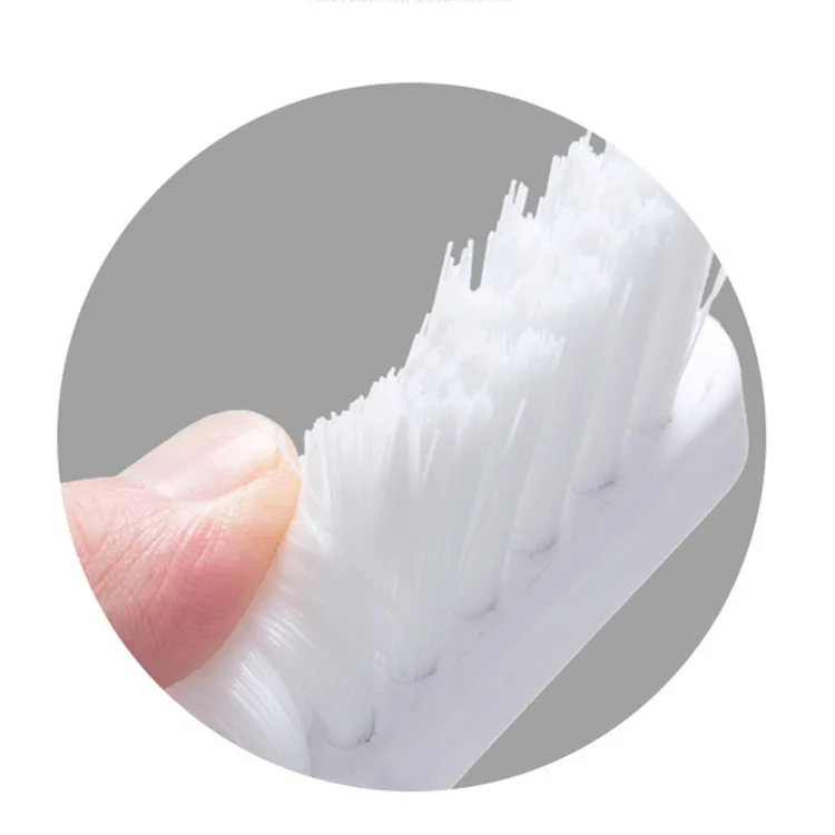 A4254 Vertical Type Shoe Brush Soft Bristle Brush Cleaning Brush Household Plastic Decontamination Laundry Brush Shoe Brush Sub
