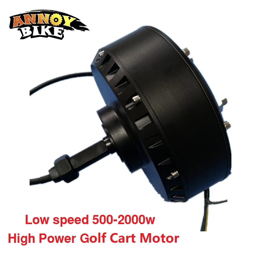 US $180.73 Low Speed 5002000W Brushless DC High Power Single Side Wheel Hub Motor Golf Cart Motor