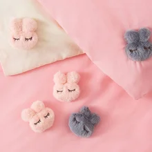 

8-piece Duvet Cover Clip Cartoon Rabbit Quilt Holder Anti-movement Quilt Cover Button Household Bed Sheet Cover Clip