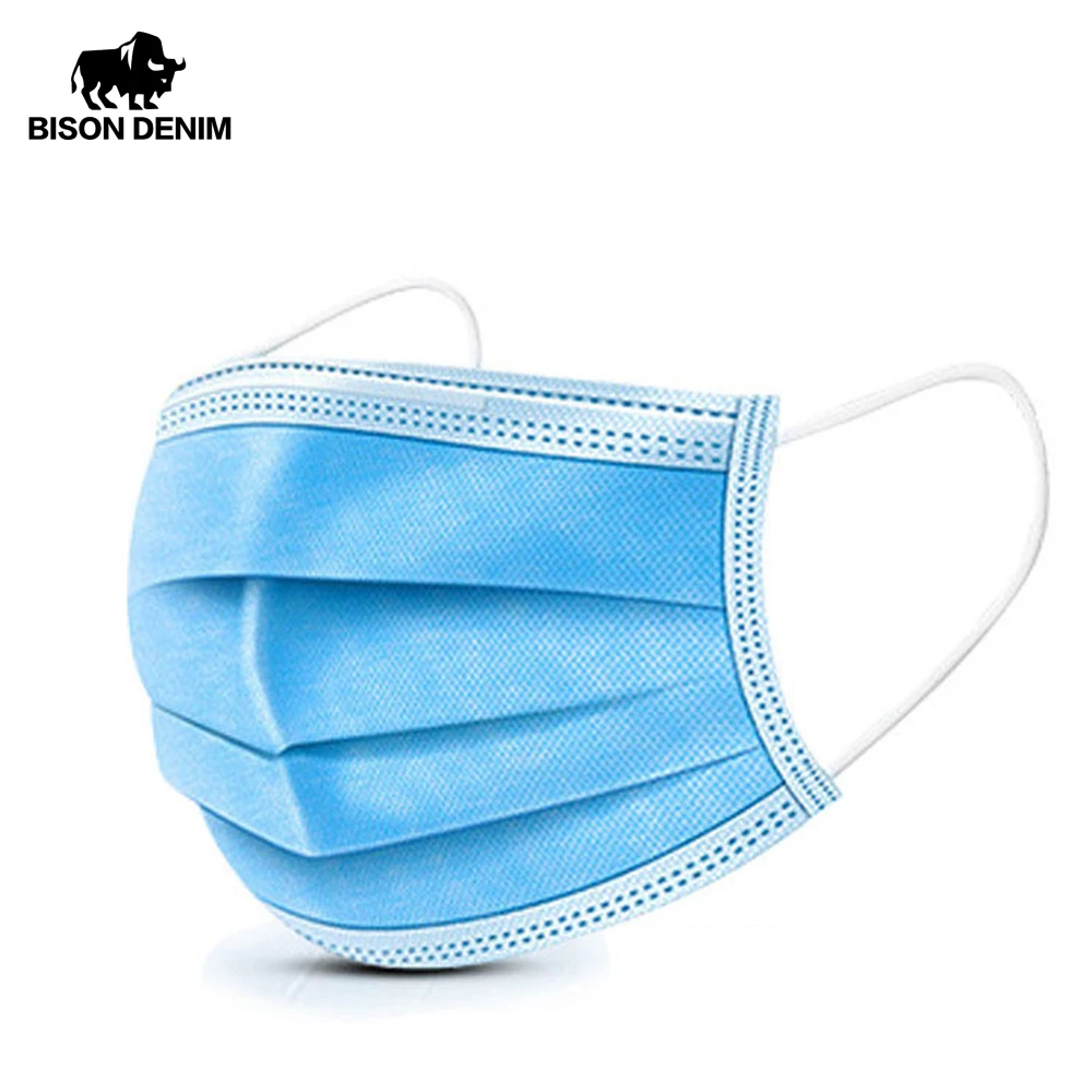 

BISON DENIM Mask Protective Cover Mask Dustproof Face Masks Disposable Masks Facial Set Anti-Dust Anti-fog anti-virus Unisex