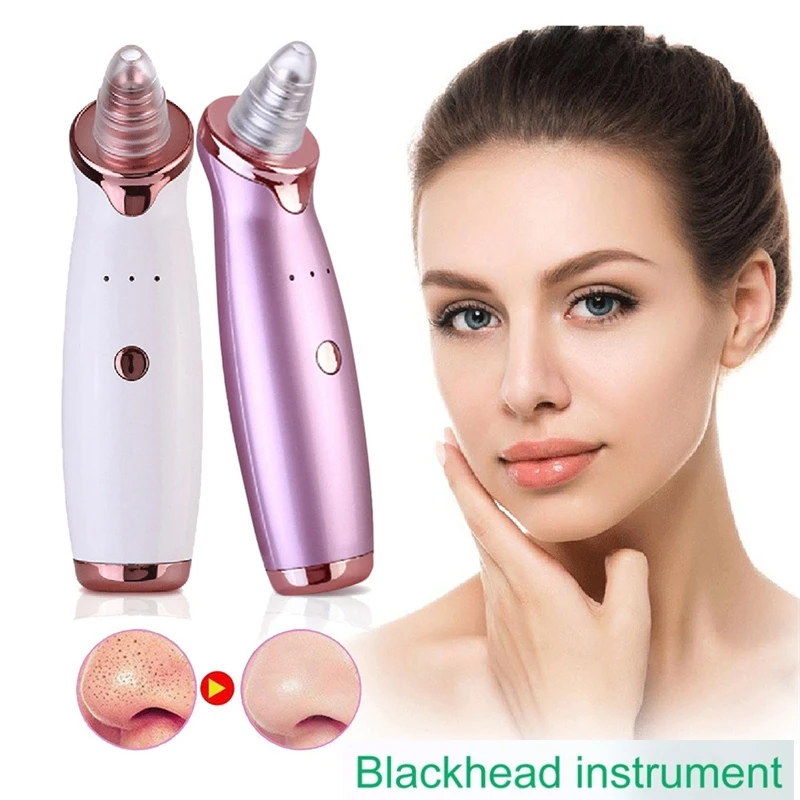 

2020 New Blackhead Remover Face Deep Nose Cleaner T Zone Pore Acne Pimple Removal Vacuum Suction Facial Beauty Clean Skin Tool