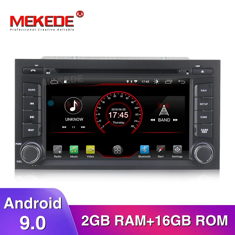 

New arrival!Built-in DSP android 9.0 car radio GPS navigation player for VW Ibiza seat LEON 2014 WiFi BT USB carplay head unit